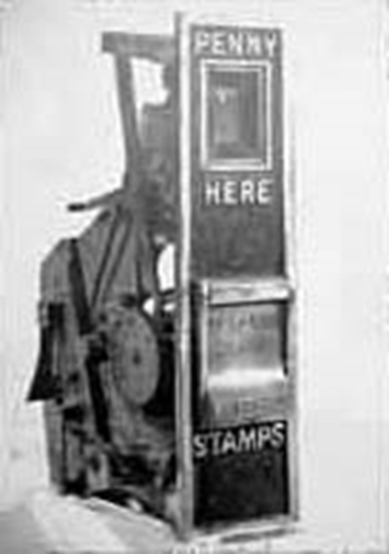Stamp vending machine