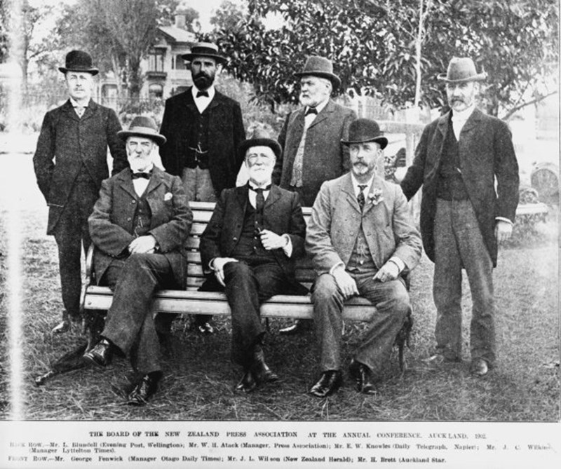 William Atack, second from the left at the back, next to the guy looking in the wrong direction