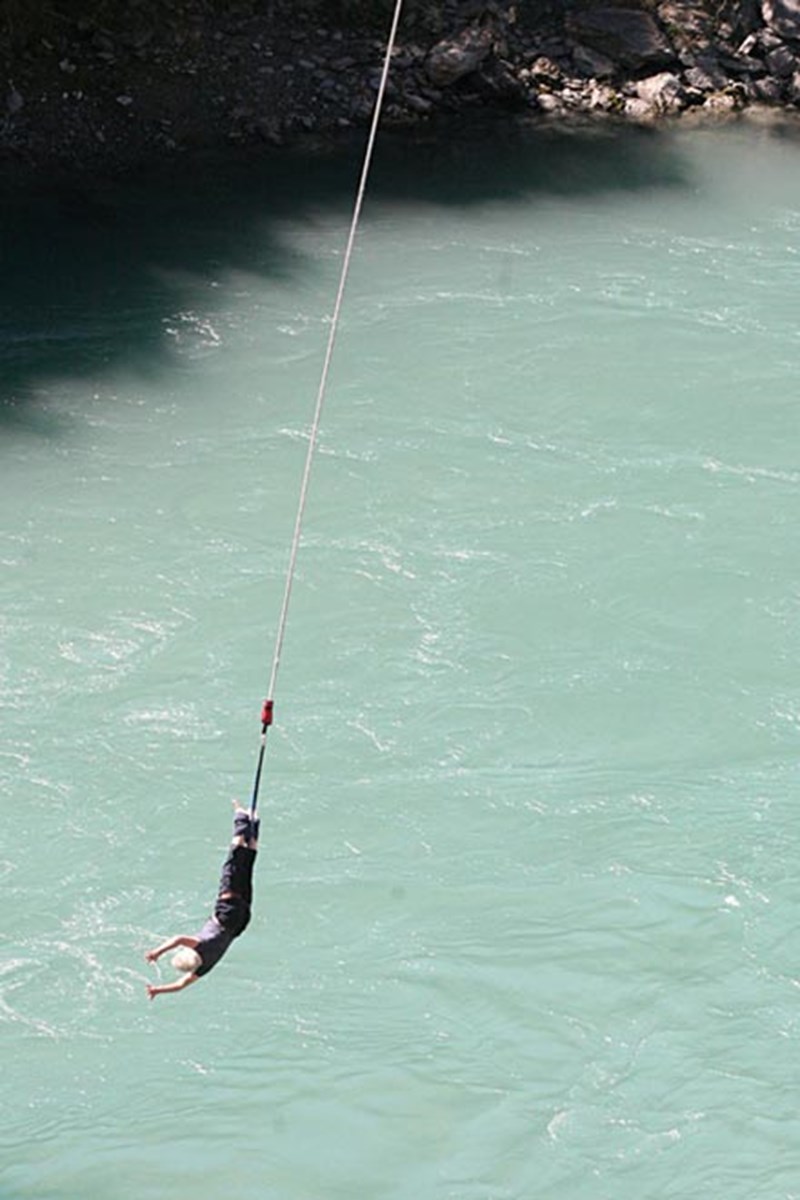 The big plunge