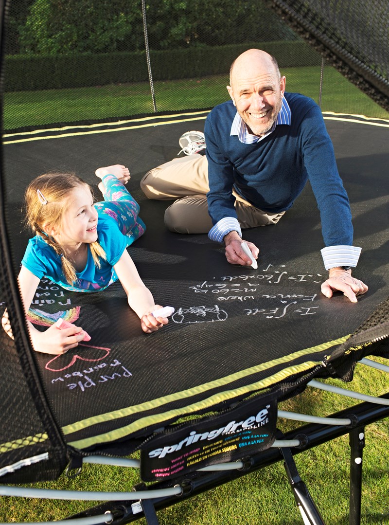 Springfree trampoline