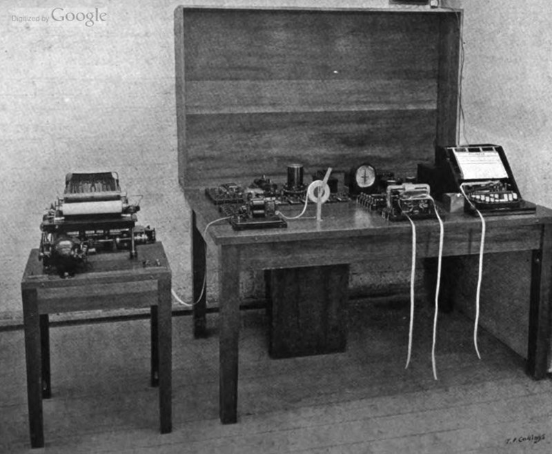 Telegraphic typewriter