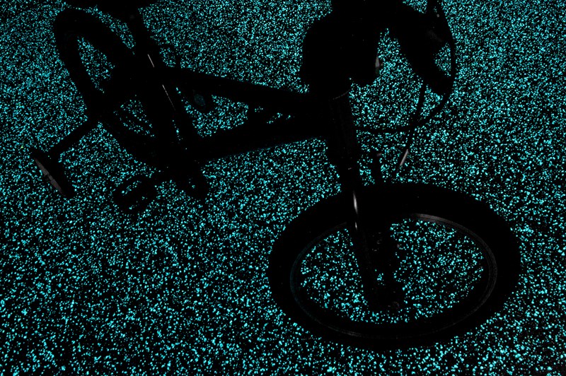 Glowing paths