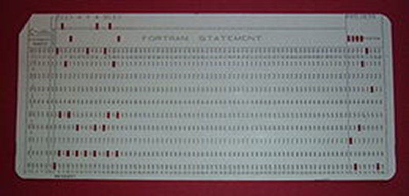 Punch cards — Dr Leslie Comrie