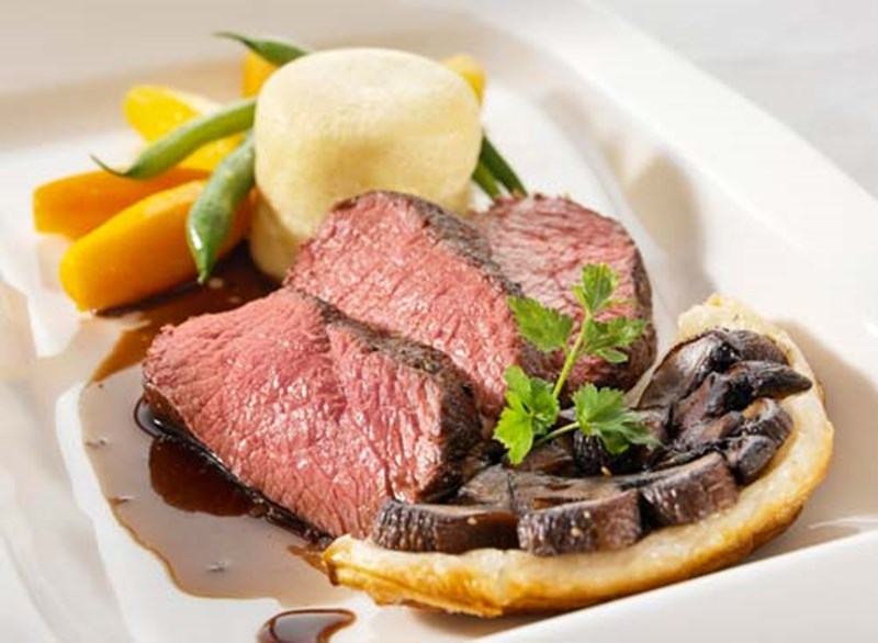 Domesticated Deer — The 'after' photo - Cervena on a plate