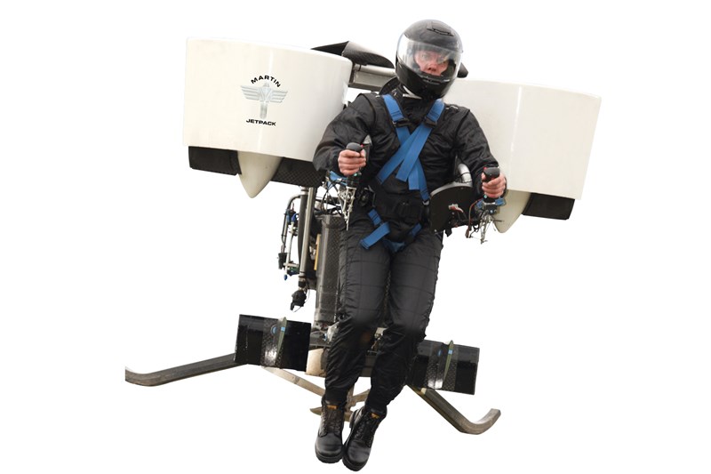 Martin Jetpack — The Martin Jetpack in flight