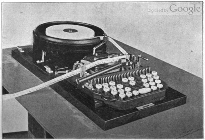 Telegraphic typewriter — gallery image
