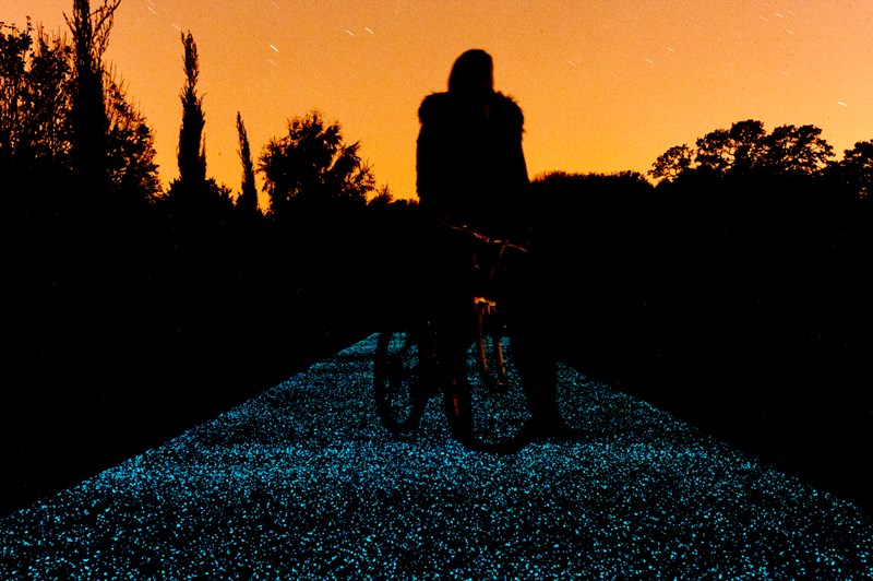 Glowing paths — gallery image