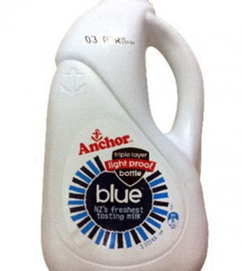 Plastic milk bottle — gallery image