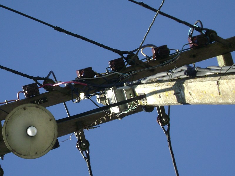 Chicken switch — The powerlines at Brightwater
